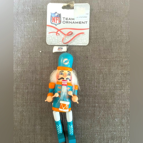 NFL Other Miami Dolphins Nutcracker Ornament Poshmark